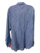 Sid Mashburn Size XL Blue Linen Solid Button Up Men's Long Sleeve Shirt Blue / XL