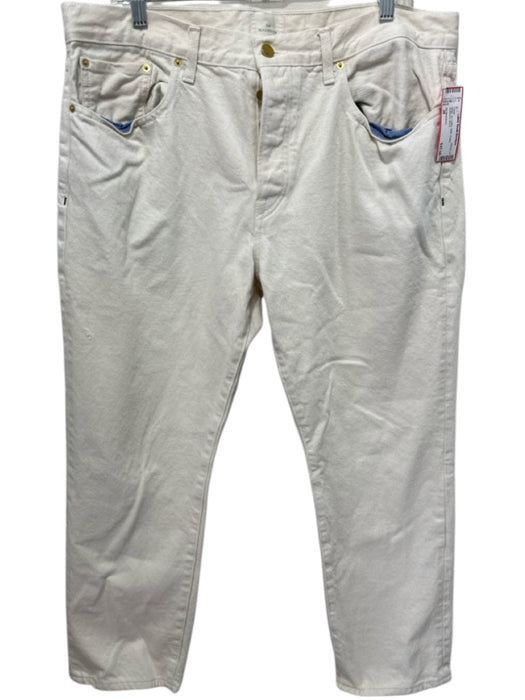 Sid Mashburn Size 38 Beige Cotton Solid Khakis Men's Pants Beige / 38