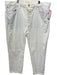 Sid Mashburn Size 40 White Cotton Blend Cordouroy Khakis Men's Pants White / 40