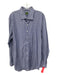 Sid Mashburn Size XL Blue & White Cotton Gingham Button Up Long Sleeve Shirt Blue & White / XL