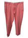J Press Size est 38 Red Cotton Solid Khakis Men's Pants Red / est 38