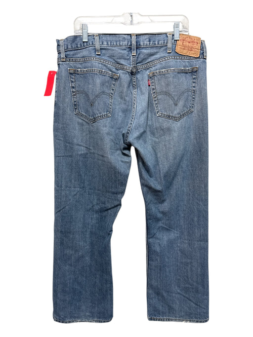 Levis Size 38 Light Wash Cotton Blend Solid Jean Men's Pants Light Wash / 38