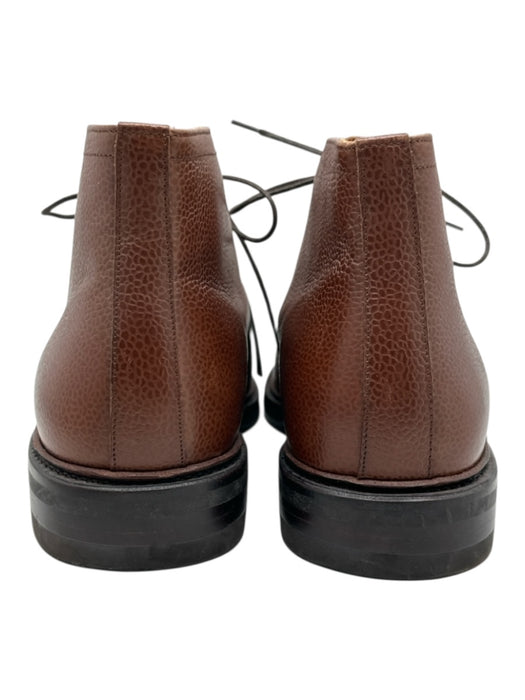 Meermin Shoe Size 9.5 Brown Leather Solid Dress Chukka Men's Shoes Brown / 9.5