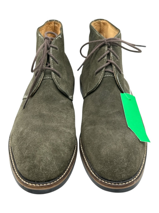 Martin Dingman Shoe Size 10.5 Green Suede Solid Chukka Men's Shoes Green / 10.5