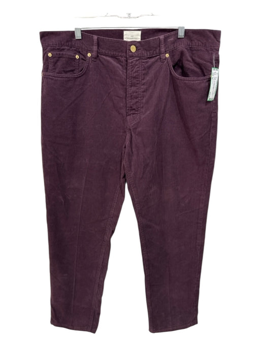 Sid Mashburn Size 40 Purple Cotton Blend Cordouroy Khakis Men's Pants Purple / 40