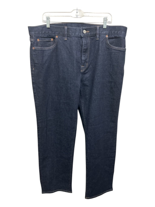 Outerknown Size 38 Dark Wash Cotton Blend Solid Jean Men's Pants Dark Wash / 38