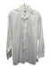 J Press NWT Size 16.5 White Cotton Solid Button Up Men's Long Sleeve Shirt White / 16.5