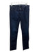 7 For All Mankind Size 31 Dark Wash Cotton Blend Whiskering Straight Jeans Dark Wash / 31
