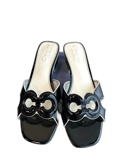 Circus NY by Sam Edelman Shoe Size 9 Black & White Manmade Material Shoes Black & White / 9