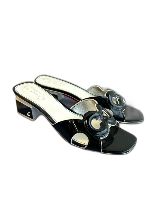 Circus NY by Sam Edelman Shoe Size 9 Black & White Manmade Material Shoes Black & White / 9