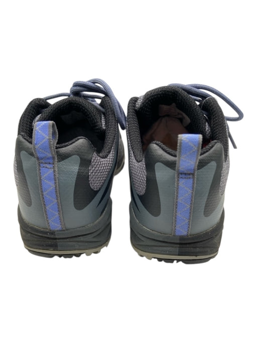 Merrell Shoe Size 7.5 Gray & Blue Synthetic Knit Lace Up Low Top Hiking Sneakers Gray & Blue / 7.5