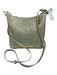Brahmin Green, Cream, Multi Embossed Leather Iridescent Gold Hardware Bag Green, Cream, Multi / S