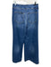 ME + EM Size 28 Dark Wash Cotton Denim High Rise Whiskering Side Zip Jeans Dark Wash / 28