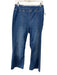 ME+EM Size 28 Medium Wash Cotton Denim Side Zip Flare Jeans Medium Wash / 28