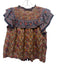 Sea New York Size M brown, purple, multi Cotton Abstract Floral Short Set brown, purple, multi / M