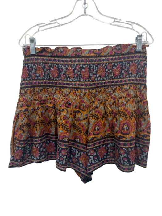 Sea New York Size M brown, purple, multi Cotton Abstract Floral Short Set brown, purple, multi / M