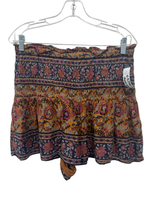 Sea New York Size M brown, purple, multi Cotton Abstract Floral Short Set brown, purple, multi / M