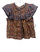 Sea New York Size M brown, purple, multi Cotton Abstract Floral Short Set brown, purple, multi / M