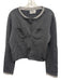 Berenice Size Est S Gray & Dark Gray Wool & Cashmere Long Sleeve Layered Sweater Gray & Dark Gray / Est S