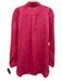 Polo Ralph Lauren Size Large Hot pink Linen Long Sleeve Button Front Collar Top Hot pink / Large