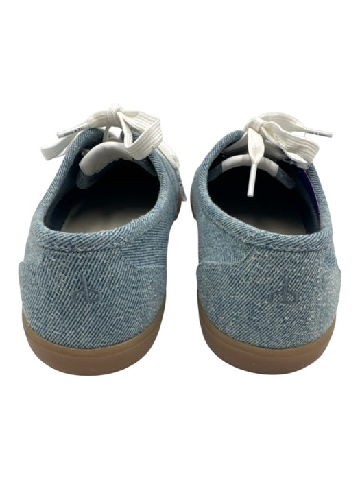 Rag & Bone Shoe Size 8 Light Wash Cotton Denim Lace Up Round Toe Sneakers Light Wash / 8