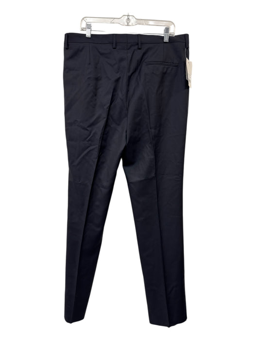 Cartier NWT Size 48 Black Wool Solid Zip Fly Men's Pants Black / 48