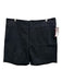 Salvatore Ferragamo Size 52 Black Cotton Zip Fly Men's Shorts Black / 52