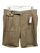 Polo Ralph Lauren NWT Size 35 Brown & Beige Linen Blend Herringbone Men's Shorts Brown & Beige / 35