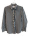 TheShirt Size Medium Black & White Cotton Checked Collared Button Down Top Black & White / Medium
