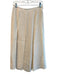 COS Size 36 Ivory Viscose Lined Side Zip Below Knee Skirt Ivory / 36
