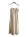 Tuckernuck Size Small Pale Yellow Tencel & Cotton Side Zip Lined Dress Pale Yellow / Small