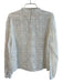Sezane Size 38 White Polyester & Cotton Long Sleeve High Ruffle Neck Top White / 38
