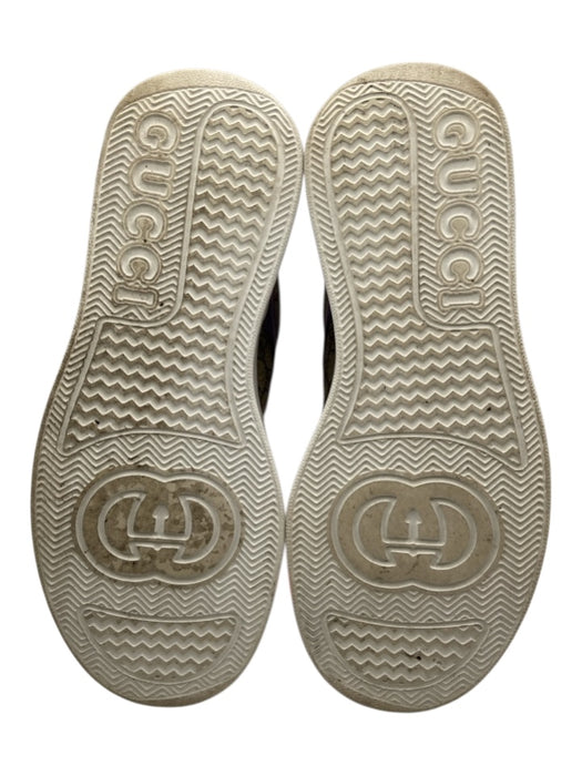 Gucci Beige & Pastel Print Coated Canvas Monogram Low Top Sneakers Beige & Pastel Print