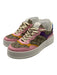 Gucci Beige & Pastel Print Coated Canvas Monogram Low Top Sneakers Beige & Pastel Print