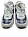 Chanel Shoe Size 41 Blue, Gray, White Suede & Fabric Plaid Rubber Sole Sneakers Blue, Gray, White / 41