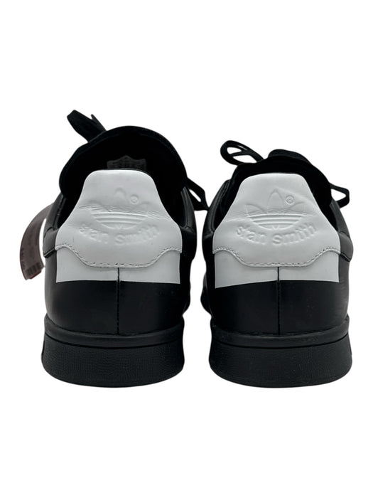 Adidas Shoe Size 8.5 Black & White Leather Low Top Lace Up Sneaker Men's Shoes Black & White / 8.5