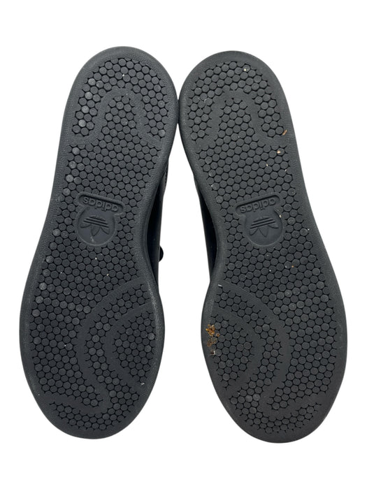 Adidas Shoe Size 8.5 Black & White Leather Low Top Lace Up Sneaker Men's Shoes Black & White / 8.5