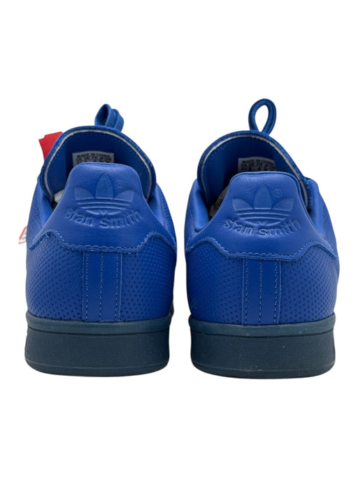 Adidas Shoe Size 8.5 Blue Leather Low Top Lace Up Sneaker Men's Shoes Blue / 8.5