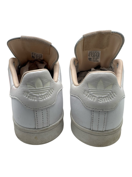 Adidas Shoe Size 8.5 AS IS White Leather Low Top Lace Up Sneaker Men's Shoes White / 8.5