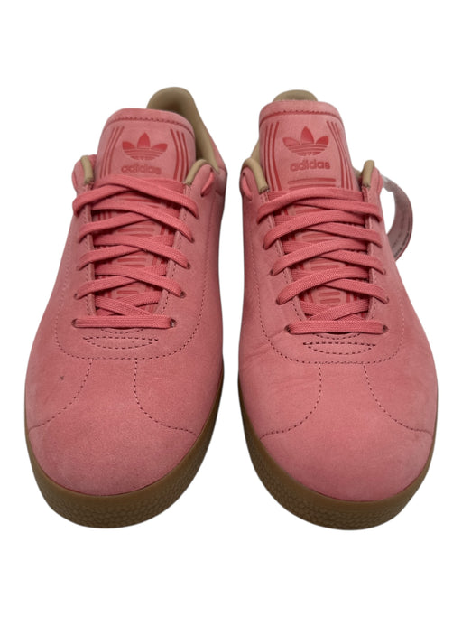 Adidas Shoe Size 8.5 Pink Suede Low Top Lace Up Sneaker Men's Shoes Pink / 8.5