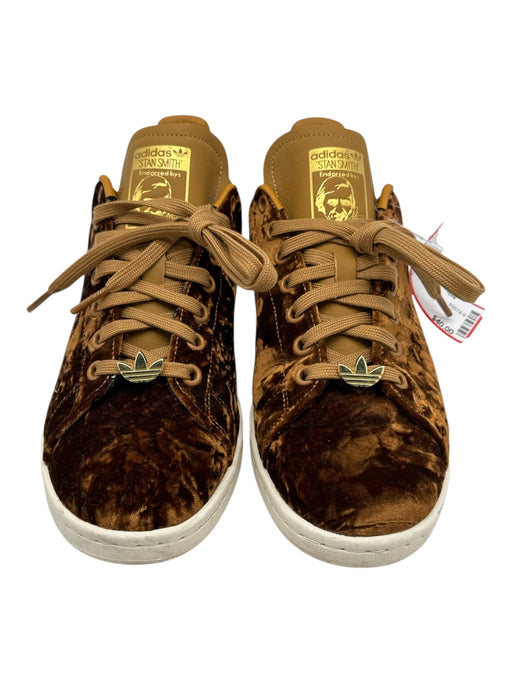 Adidas Shoe Size 8.5 Brown Synthetic Low Top Lace Up Sneaker Men's Shoes Brown / 8.5