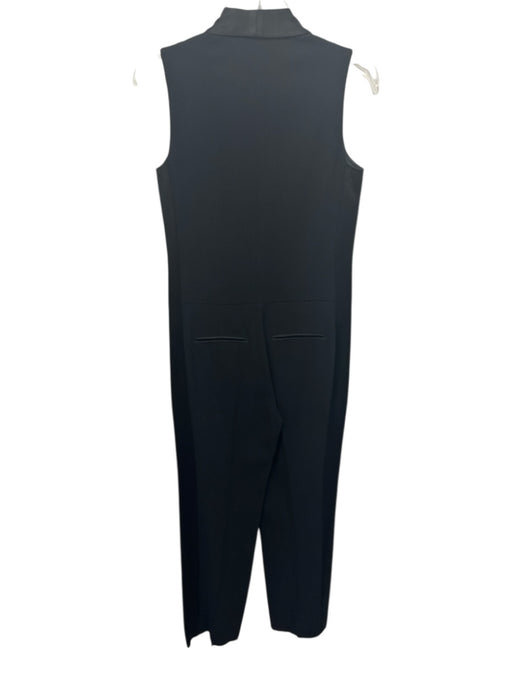 Rag & Bone Size 00 Black Acetate Blend Sleeveless Fabric Block Jumpsuit Black / 00