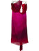 Plenty by Tracy Reese Size L Red & Magenta Silk One Shoulder Ombre Maxi Dress Red & Magenta / L