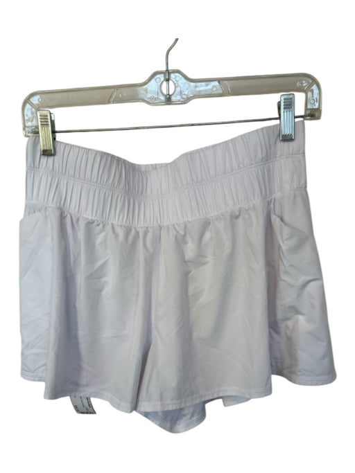 Golden by Aritizia Size 8 White Elastic Waist Side Pockets Athletic Shorts White / 8