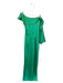 Elliatt Size M Green Asymetric Neckline Side Zip Gown Green / M