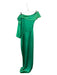 Elliatt Size M Green Asymetric Neckline Side Zip Gown Green / M