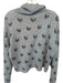 Skull Cashmere Size S Grey & Black Cashmere Turtle Neck Skulls Sweater Grey & Black / S