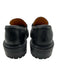 Tory Burch Shoe Size 8.5 Black Leather goldtone hardware Platform loafer Shoes Black / 8.5