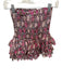 Marant Etoile Size 34 pink floral Cotton Smocked Ruffles High Waist Skirt pink floral / 34