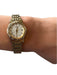 Citizen Gold Stainless steel Circle Dainty Watchband Gold